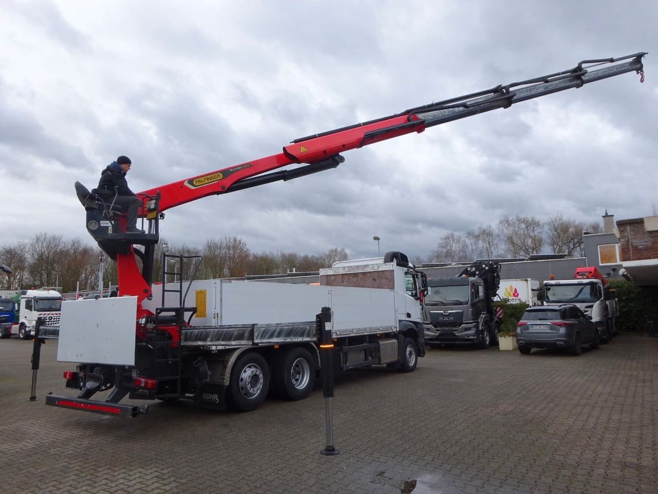 Mercedes-Benz 2648 Baustoffpritsche + PK 23001 TEC3 Kran Mercedes-Benz 2648 Baustoffpritsche + PK 23001 TEC3 Kran - Crane truck, Dropside/ Flatbed truck: picture 2 Mercedes-Benz 2648 Baustoffpritsche + PK 23001 TEC3 Kran Mercedes-Benz 2648 Baustoffpritsche + PK 23001 TEC3 Kran - Crane truck, Dropside/ Flatbed truck: picture 2