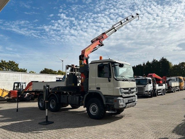 Mercedes-Benz 3344 Actros Pritsche + PK 34002 6x6 - Crane truck: picture 4 Mercedes-Benz 3344 Actros Pritsche + PK 34002 6x6 - Crane truck: picture 4