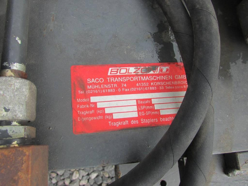 Bolzoni Fassgreifer drum clamp KG 06T2A SP - Clamp for Material handling equipment: picture 5 Bolzoni Fassgreifer drum clamp KG 06T2A SP - Clamp for Material handling equipment: picture 5