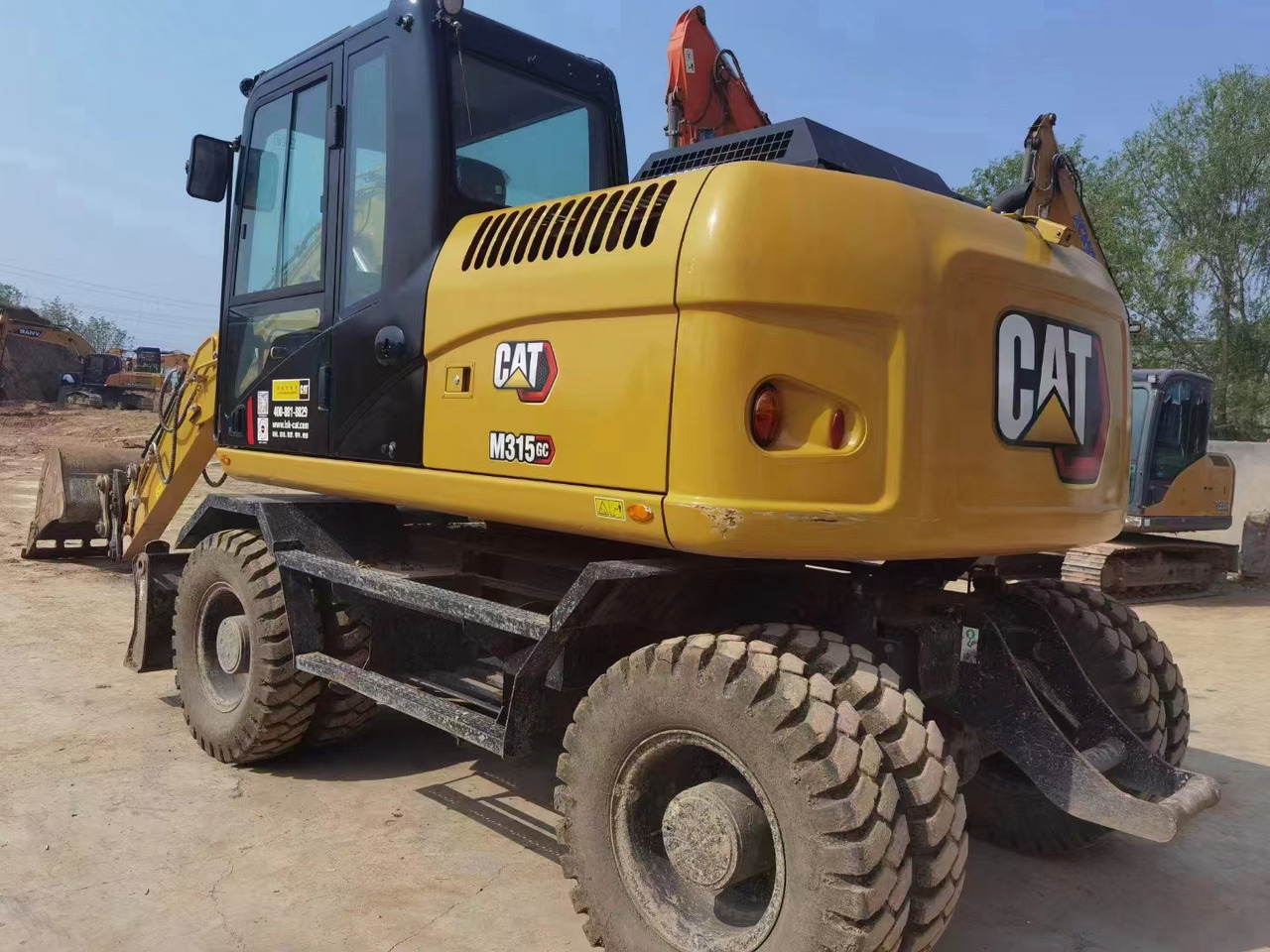 CATERPILLAR M315GC - Wheel excavator: picture 1 CATERPILLAR M315GC - Wheel excavator: picture 1