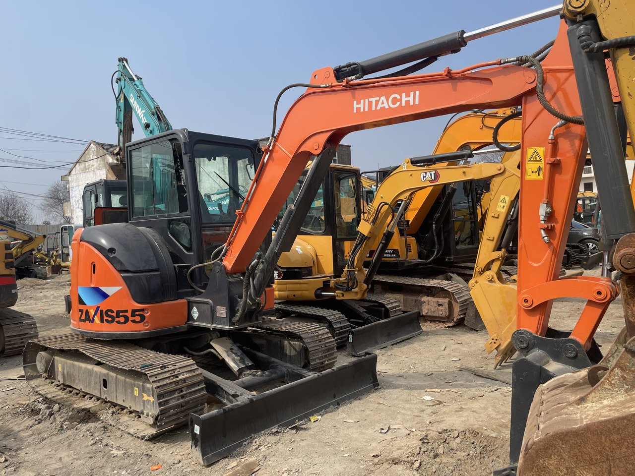 HITACHI ZX55 - Mini excavator: picture 1 HITACHI ZX55 - Mini excavator: picture 1