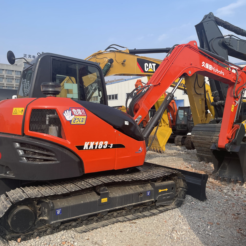 KUBOTA KX 183-3 - Mini excavator: picture 1 KUBOTA KX 183-3 - Mini excavator: picture 1