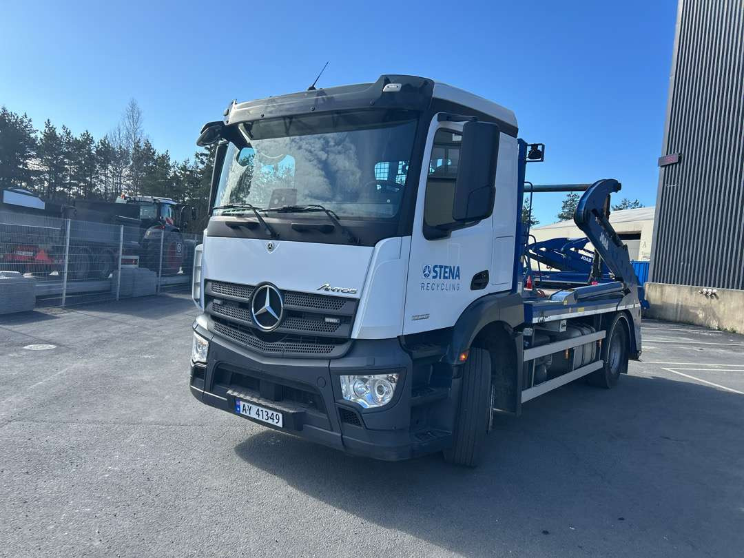 2019 Liftdumper MERCEDES-BENZ ANTOS EU-godkjent Euroklasse 6T - Skip loader truck: picture 1 2019 Liftdumper MERCEDES-BENZ ANTOS EU-godkjent Euroklasse 6T - Skip loader truck: picture 1