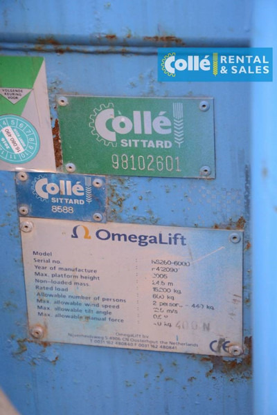 Omega NS260 | 2007 - Scissor lift: picture 5 Omega NS260 | 2007 - Scissor lift: picture 5