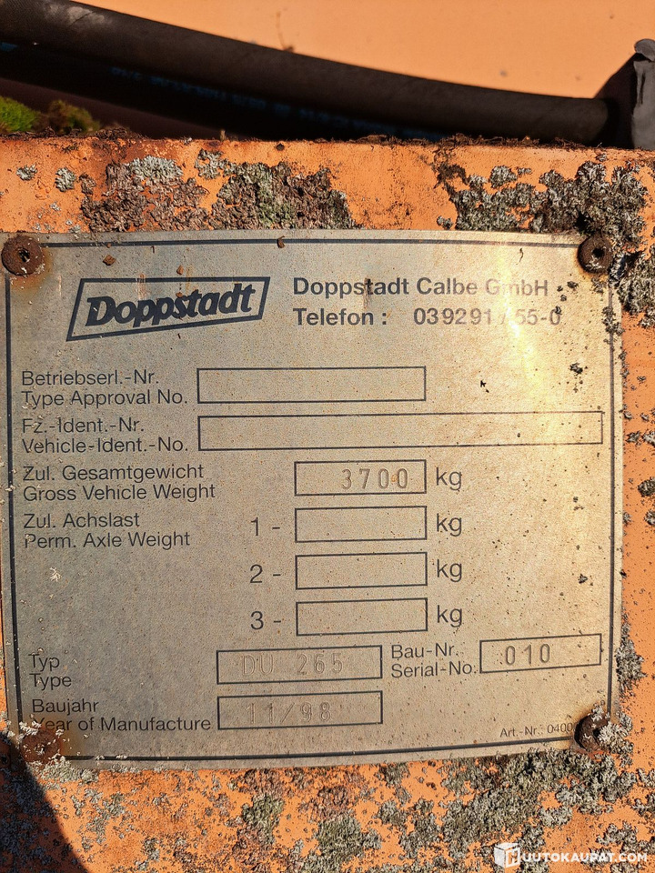 Doppstadt DU265, 1998, Pälkäne - Attachment for Construction machinery: picture 3 Doppstadt DU265, 1998, Pälkäne - Attachment for Construction machinery: picture 3