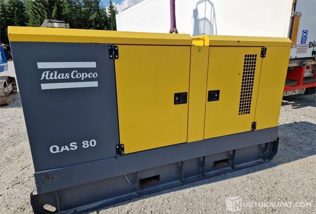 Atlas Copco QAS 80, 2016, 4 172 h, generaattori, Siilinjärvi - Construction machinery: picture 4 Atlas Copco QAS 80, 2016, 4 172 h, generaattori, Siilinjärvi - Construction machinery: picture 4