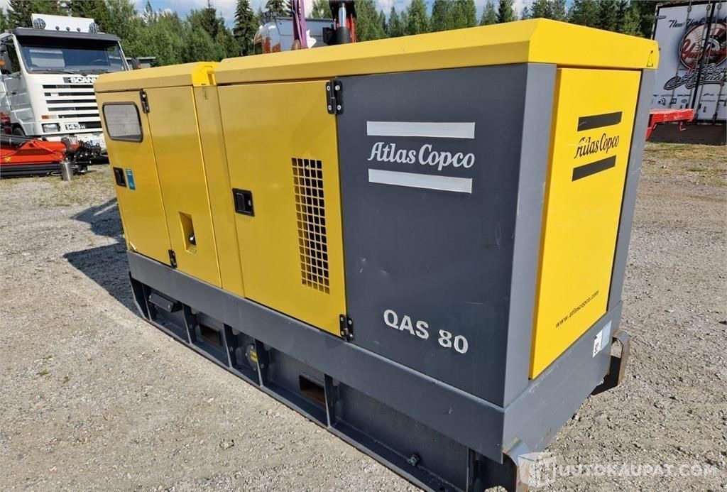 Atlas Copco QAS 80, 2016, 4 172 h, generaattori, Siilinjärvi - Construction machinery: picture 2 Atlas Copco QAS 80, 2016, 4 172 h, generaattori, Siilinjärvi - Construction machinery: picture 2