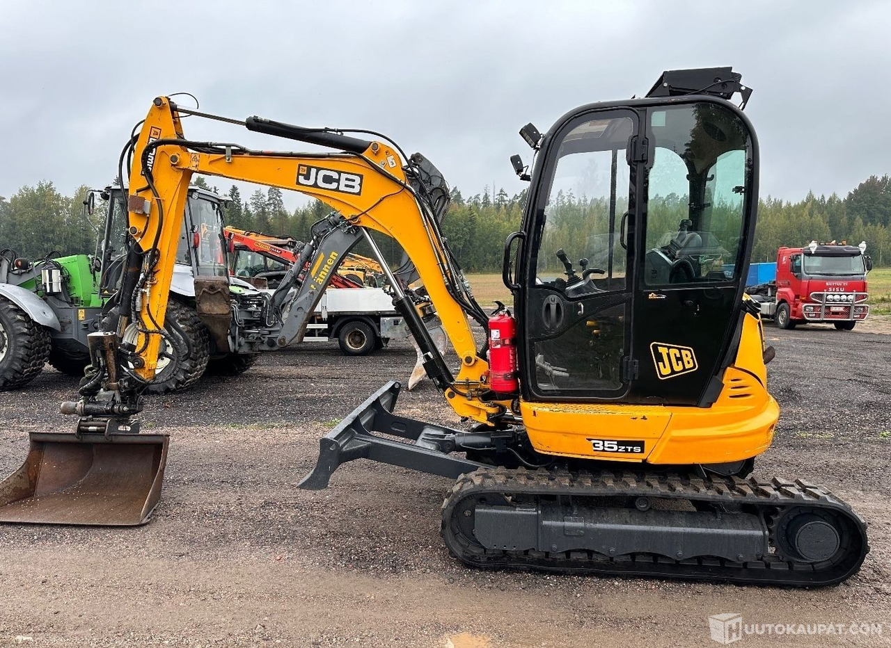 JCB 8035 ZTS, 2017, telakaivinkone pyörittäjällä, 3 755 h, Lahti - Mini excavator: picture 3 JCB 8035 ZTS, 2017, telakaivinkone pyörittäjällä, 3 755 h, Lahti - Mini excavator: picture 3