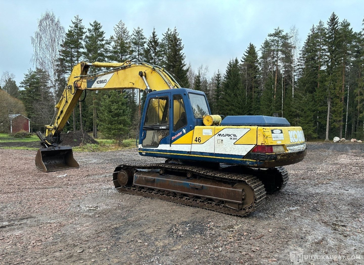 Kobelco Sk220, 1994, Kaivinkone, Askola - Crawler excavator: picture 2 Kobelco Sk220, 1994, Kaivinkone, Askola - Crawler excavator: picture 2