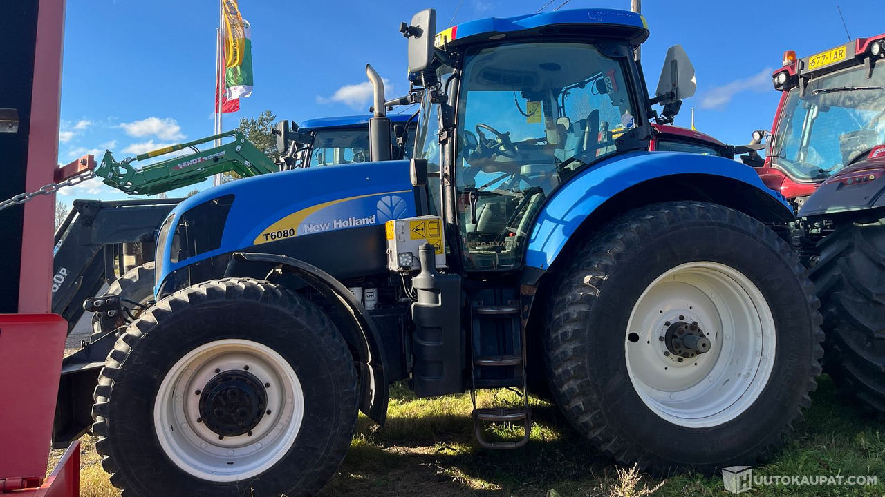New Holland 6080, 2010, 9 000 h, AURAUSVARUSTUS, Kouvola - Farm tractor: picture 2 New Holland 6080, 2010, 9 000 h, AURAUSVARUSTUS, Kouvola - Farm tractor: picture 2