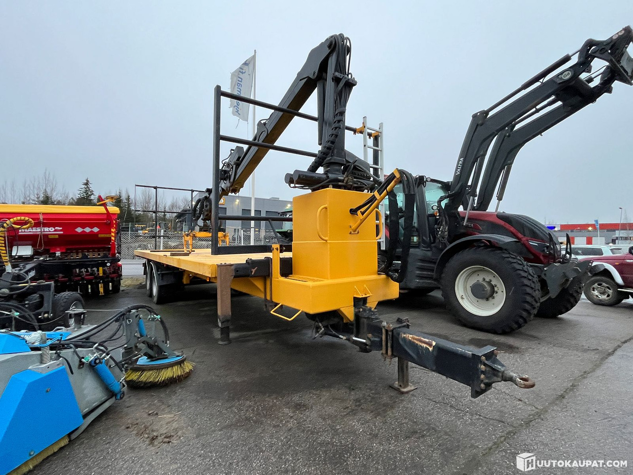 Bale trailer with crane (remote control), Pirkkala - Other: picture 3 Bale trailer with crane (remote control), Pirkkala - Other: picture 3