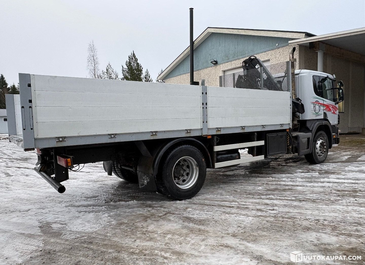 Scania G94 260 hp, 4x2, with HIAB crane and aluminium-sided flatbed, 2001, Kurikka - Dropside/ Flatbed truck, Crane truck: picture 4 Scania G94 260 hp, 4x2, with HIAB crane and aluminium-sided flatbed, 2001, Kurikka - Dropside/ Flatbed truck, Crane truck: picture 4