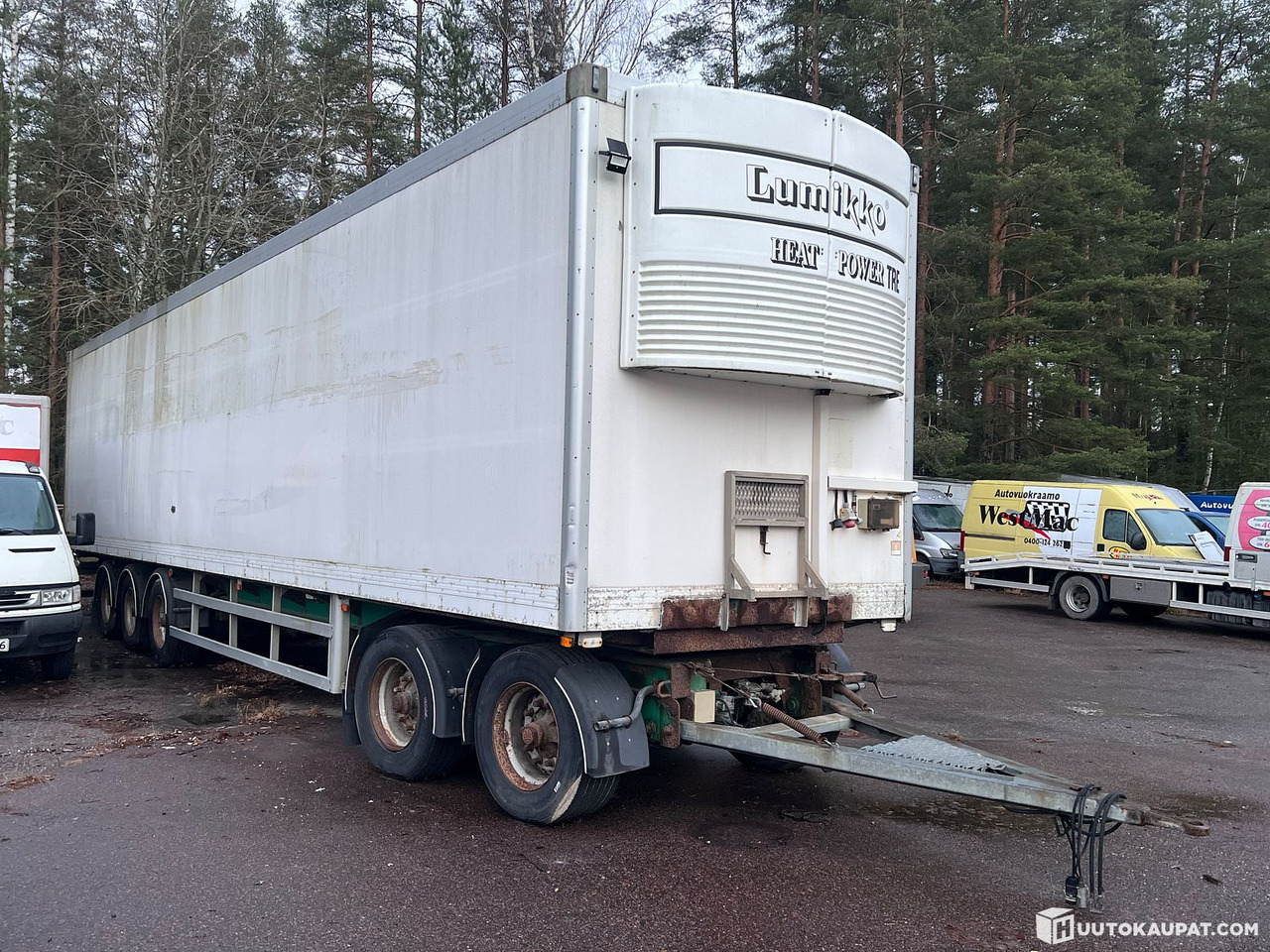 VAK box trailer, 2003, Heinola - Closed box trailer: picture 2 VAK box trailer, 2003, Heinola - Closed box trailer: picture 2