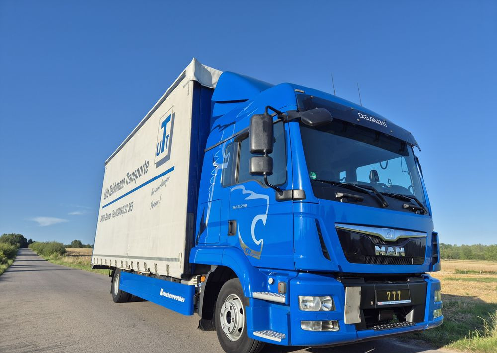 MAN TGL 12.250 cena za ZESTAW TANDEM UNIKAT przebieg z Niemiec MANUAL HAK / EURO 6 / przyczepa zestaw jumbo / opony 80% - Curtain side truck: picture 5 MAN TGL 12.250 cena za ZESTAW TANDEM UNIKAT przebieg z Niemiec MANUAL HAK / EURO 6 / przyczepa zestaw jumbo / opony 80% - Curtain side truck: picture 5