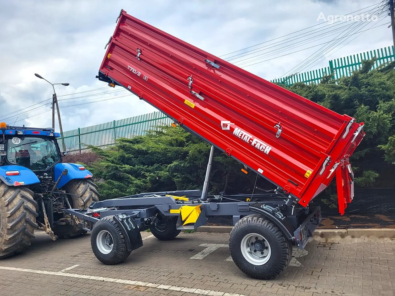 Metal-Fach T710/2 – 8t dwuosiowa - Farm tipping trailer/ Dumper: picture 2 Metal-Fach T710/2 – 8t dwuosiowa - Farm tipping trailer/ Dumper: picture 2