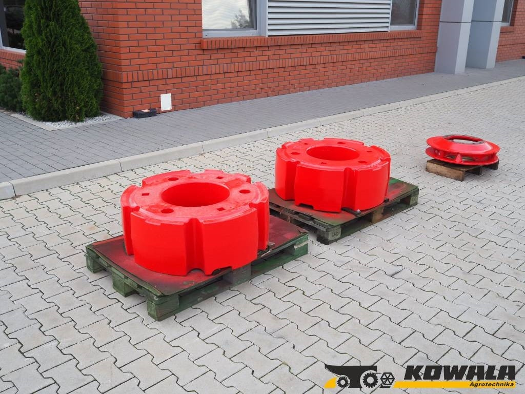 Claas, Fendt - wheel weights, 1000 kg - Counterweight: picture 1 Claas, Fendt - wheel weights, 1000 kg - Counterweight: picture 1