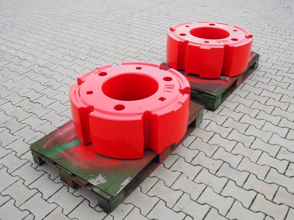 Claas, Fendt - wheel weights, 1000 kg - Counterweight: picture 2 Claas, Fendt - wheel weights, 1000 kg - Counterweight: picture 2