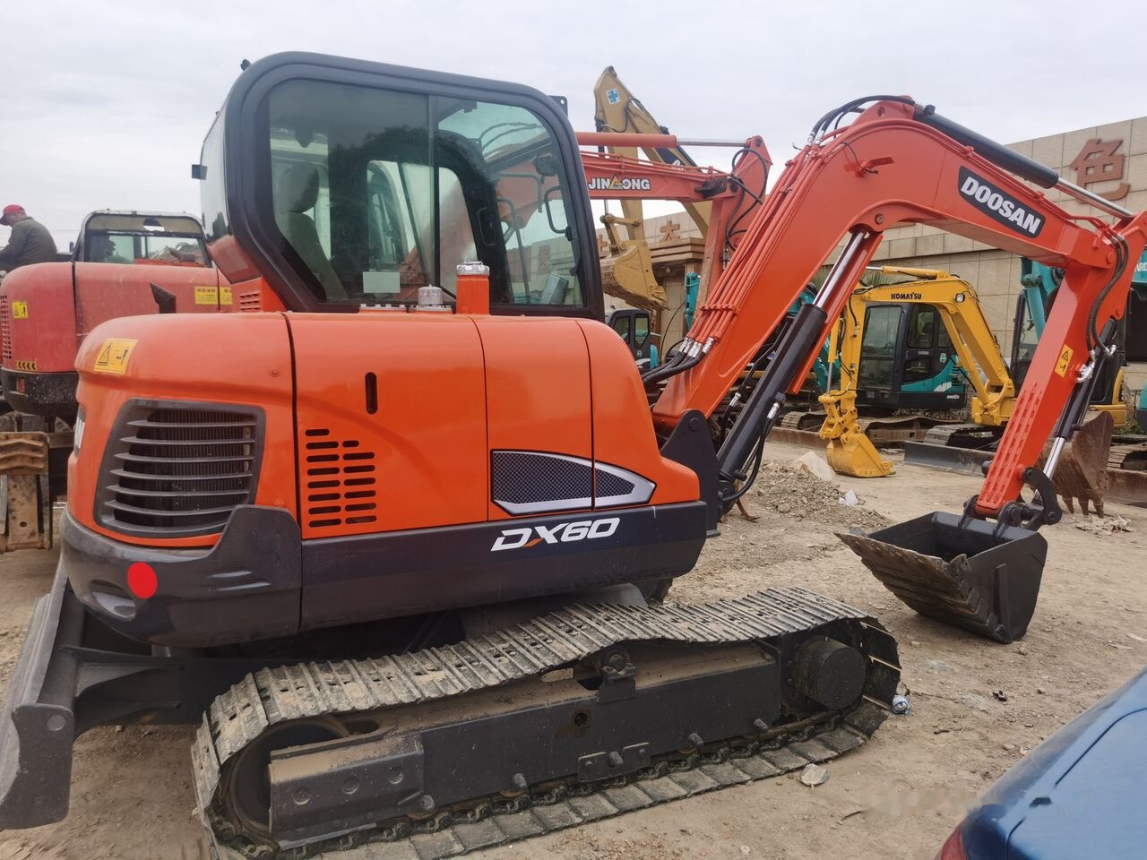 Doosan DX60 - Mini excavator: picture 1 Doosan DX60 - Mini excavator: picture 1