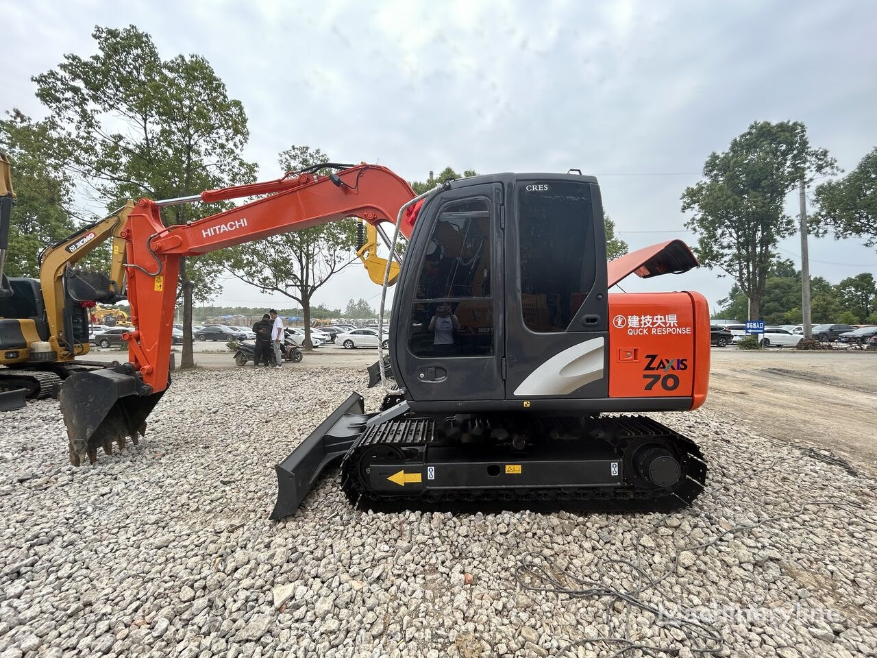 Hitachi ZX70 - Crawler excavator: picture 1 Hitachi ZX70 - Crawler excavator: picture 1