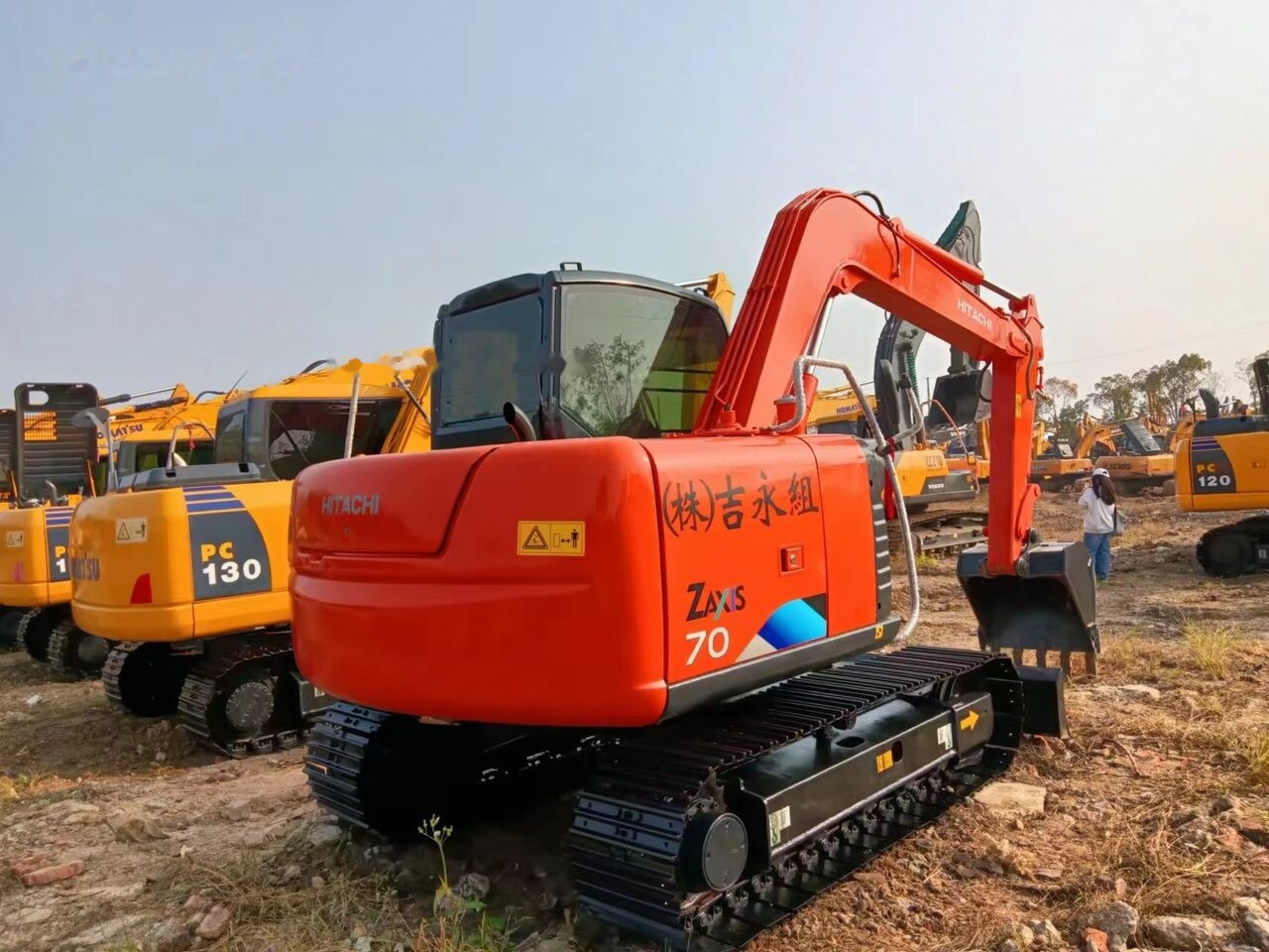 Hitachi ZX70 - Mini excavator: picture 1 Hitachi ZX70 - Mini excavator: picture 1
