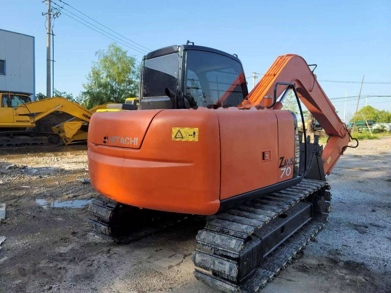 Hitachi ZX70 - Crawler excavator: picture 2 Hitachi ZX70 - Crawler excavator: picture 2
