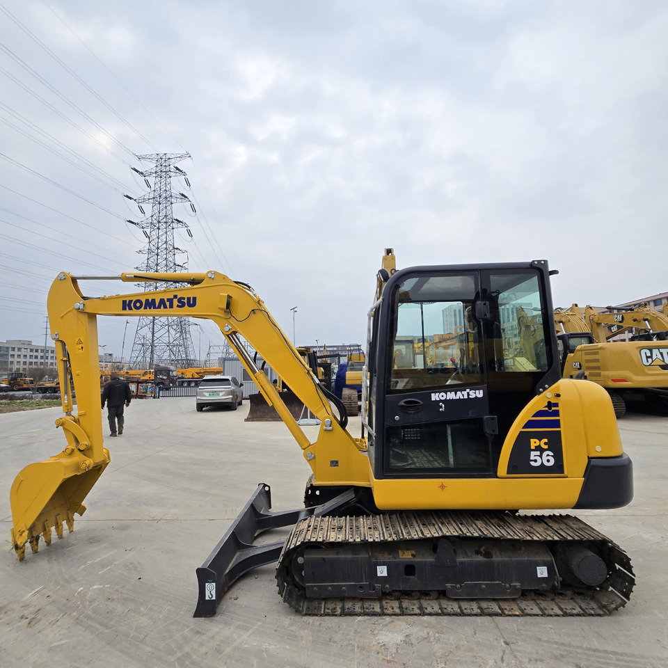 KOMATSU PC56 - Mini excavator: picture 1 KOMATSU PC56 - Mini excavator: picture 1
