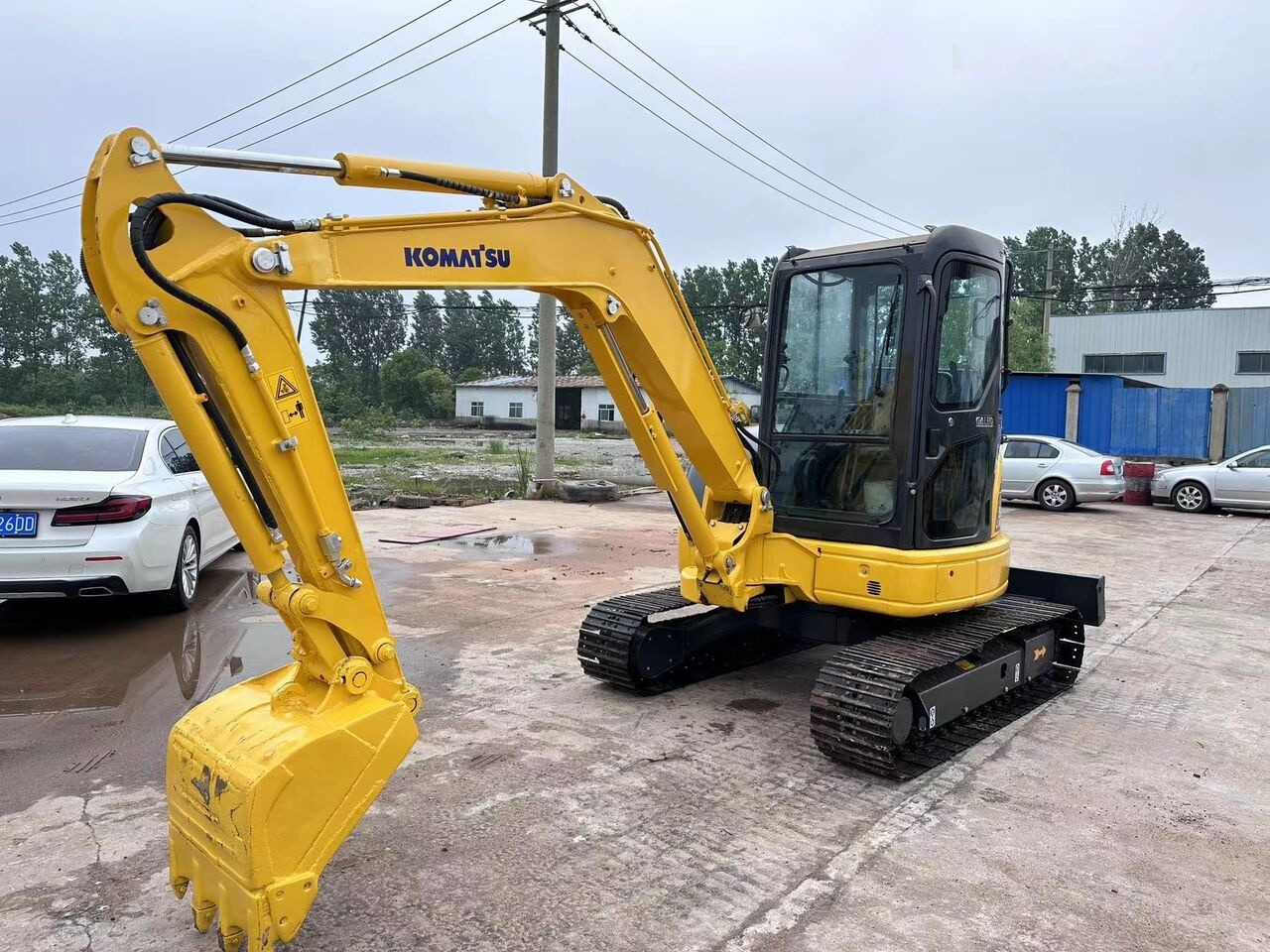 Komatsu PC50MR - Mini excavator: picture 3 Komatsu PC50MR - Mini excavator: picture 3