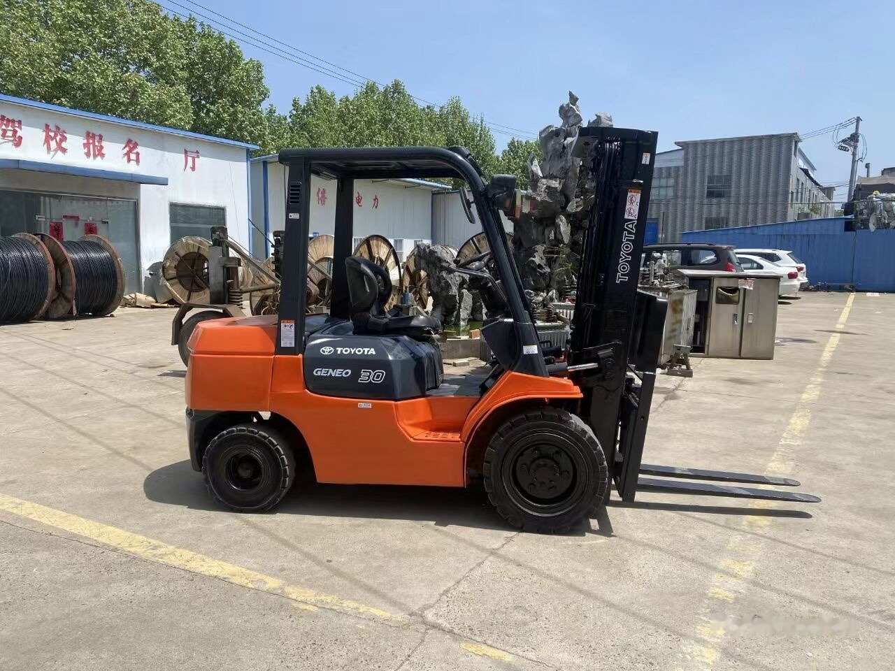 Toyota FD30 - Diesel forklift: picture 5 Toyota FD30 - Diesel forklift: picture 5