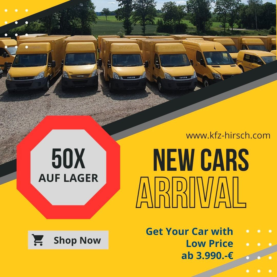 Iveco Daily Koffer Kasten Automatik Luftfederung - Closed box van: picture 1 Iveco Daily Koffer Kasten Automatik Luftfederung - Closed box van: picture 1