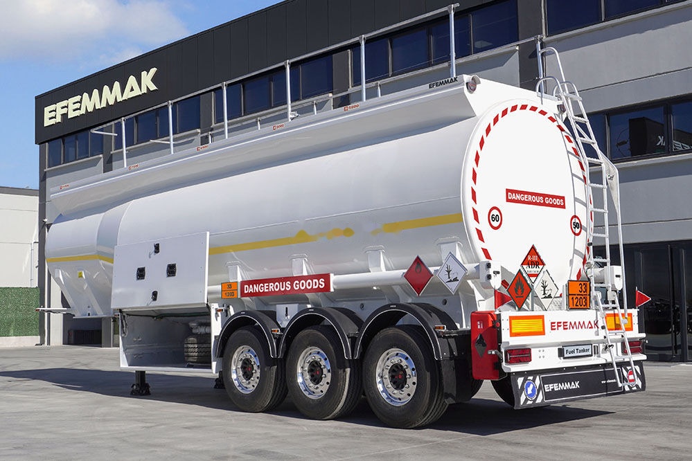 EFEMMAK E.FAST.GN.38.5 ADR Aluminum Fuel Trailer - Tanker semi-trailer: picture 2 EFEMMAK E.FAST.GN.38.5 ADR Aluminum Fuel Trailer - Tanker semi-trailer: picture 2