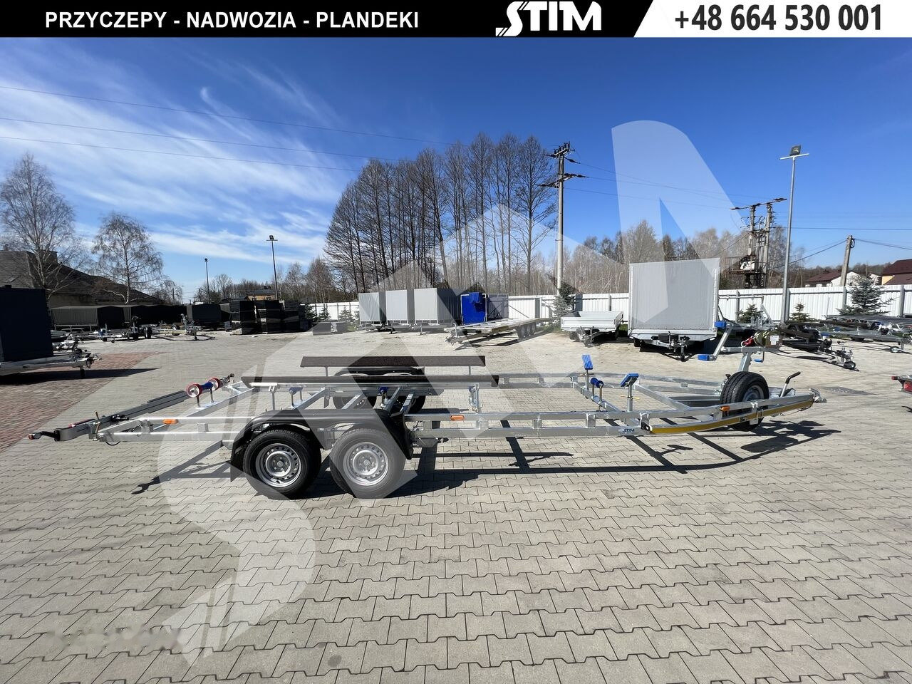 Stim L22/PŁ-PH/75-27 DALPOL - PHOBOS 25 - Boat trailer: picture 2 Stim L22/PŁ-PH/75-27 DALPOL - PHOBOS 25 - Boat trailer: picture 2