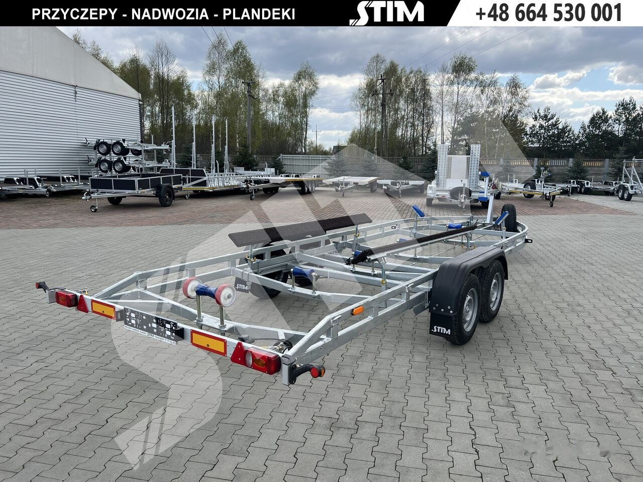Stim L22/PŁ-ST/75-27 - Boat trailer: picture 3 Stim L22/PŁ-ST/75-27 - Boat trailer: picture 3