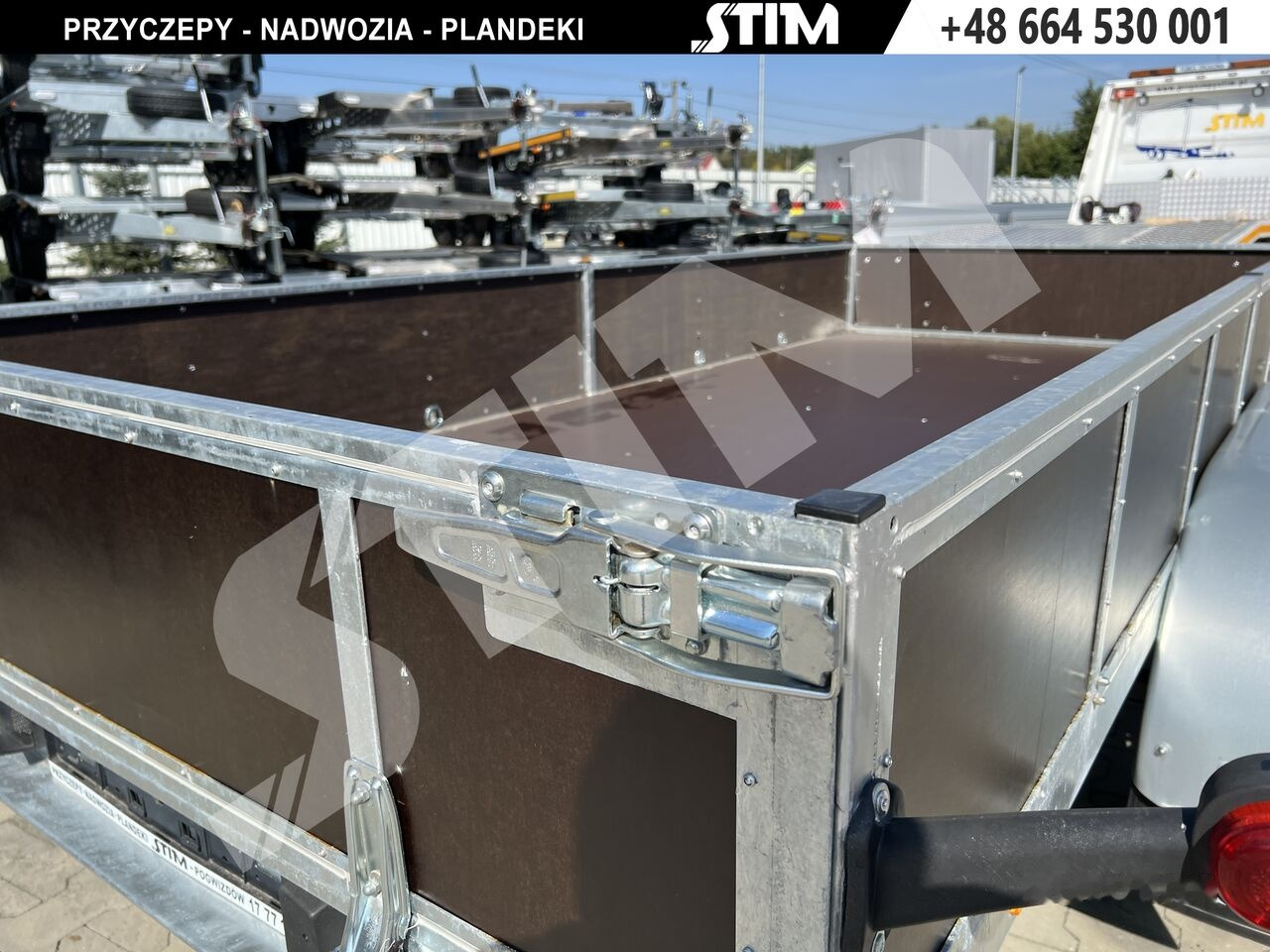 New Car trailer Stim S12-075/3415R + przednia burta otwierana + wzmocnienia ramy: picture 6 New Car trailer Stim S12-075/3415R + przednia burta otwierana + wzmocnienia ramy: picture 6