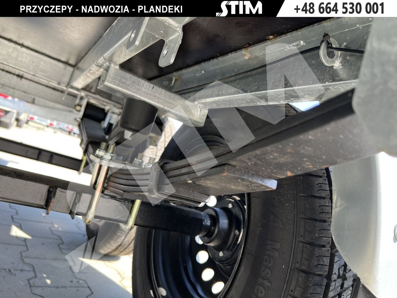 New Car trailer Stim S12-075/3415R + przednia burta otwierana + wzmocnienia ramy: picture 11 New Car trailer Stim S12-075/3415R + przednia burta otwierana + wzmocnienia ramy: picture 11