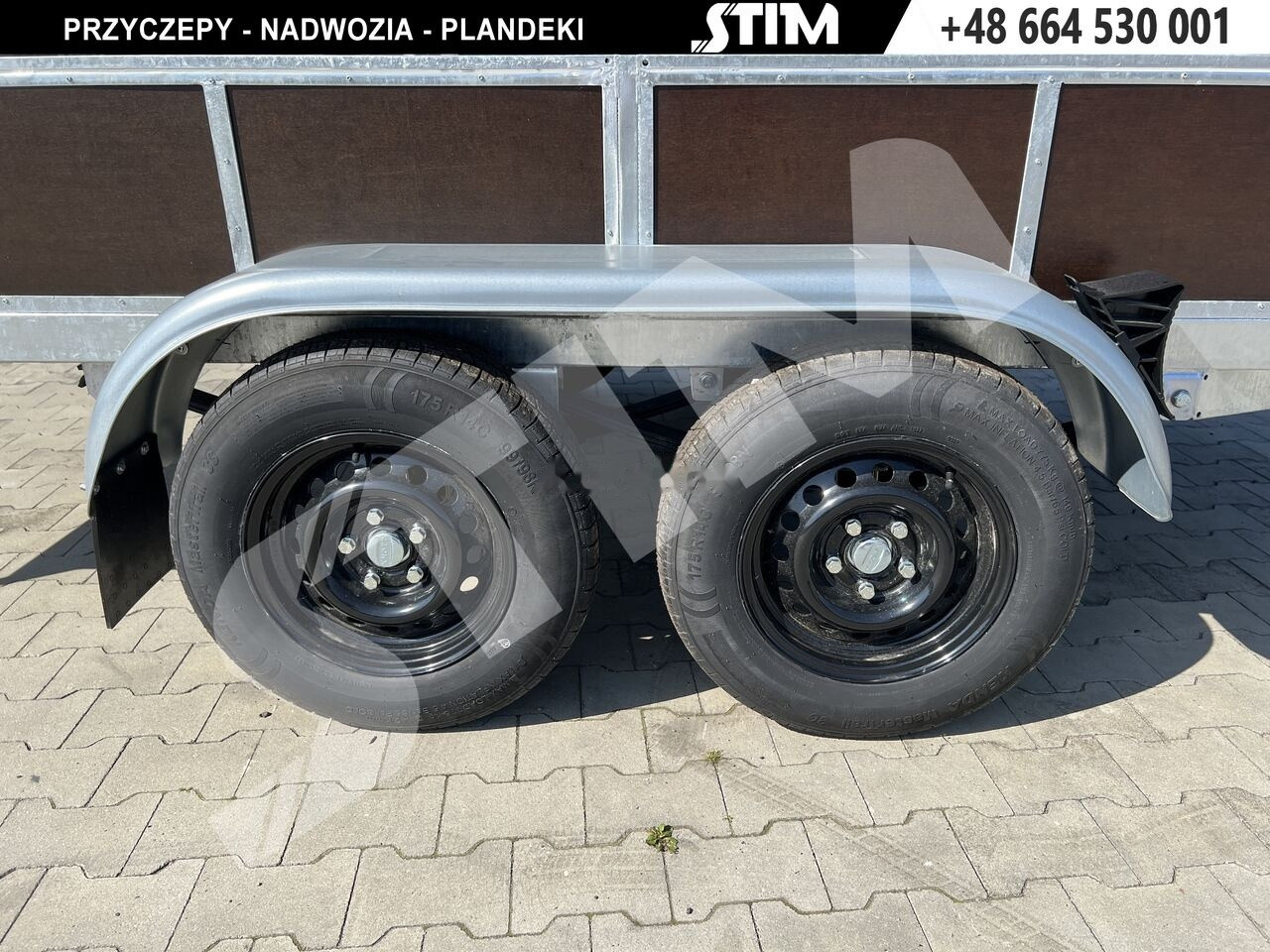 New Car trailer Stim S12-075/3415R + przednia burta otwierana + wzmocnienia ramy: picture 8 New Car trailer Stim S12-075/3415R + przednia burta otwierana + wzmocnienia ramy: picture 8