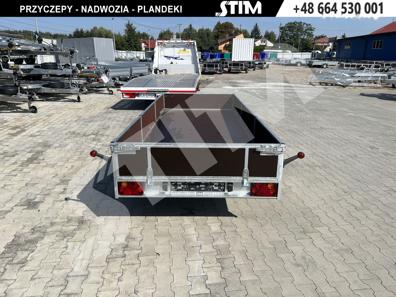 New Car trailer Stim S12-075/4015R + przednia burta otwierana + wzmocniona rama: picture 12 New Car trailer Stim S12-075/4015R + przednia burta otwierana + wzmocniona rama: picture 12