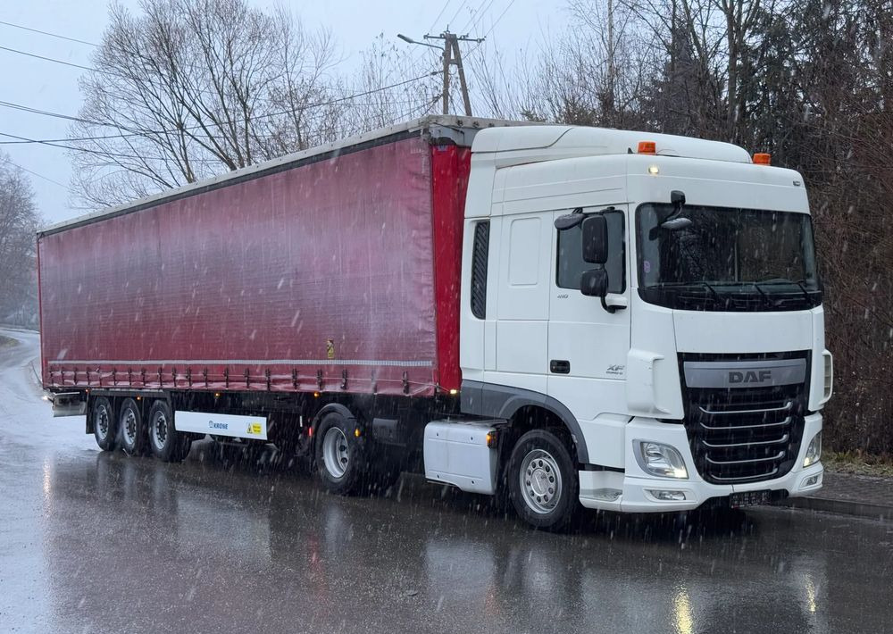 DAF * Zestaw * DAF 106 Euro 6 + Naczepa Krone * Bardzo Dobry Stan - Curtain side truck: picture 2 DAF * Zestaw * DAF 106 Euro 6 + Naczepa Krone * Bardzo Dobry Stan - Curtain side truck: picture 2