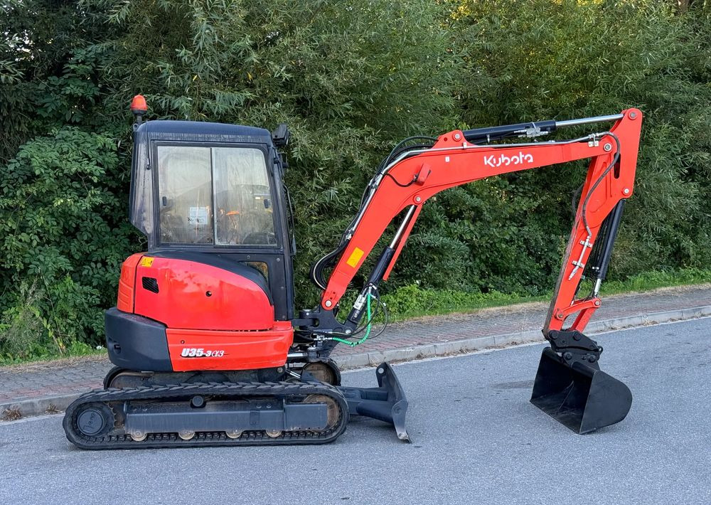 Mini excavator Kubota * Sprowadzona * Minikoparka * Kubota U 35-3&3 * 3.5 Ton *: picture 6