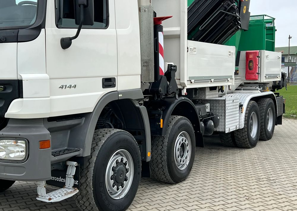 Mercedes-Benz * HDS Palfinger 150002 + FLY JIB PJ 170 * Mercedes Actros 8x6 * Dźwig * 40 TON * Wyciągarka * 35 Metrów * Kosz * - Crane truck: picture 5 Mercedes-Benz * HDS Palfinger 150002 + FLY JIB PJ 170 * Mercedes Actros 8x6 * Dźwig * 40 TON * Wyciągarka * 35 Metrów * Kosz * - Crane truck: picture 5