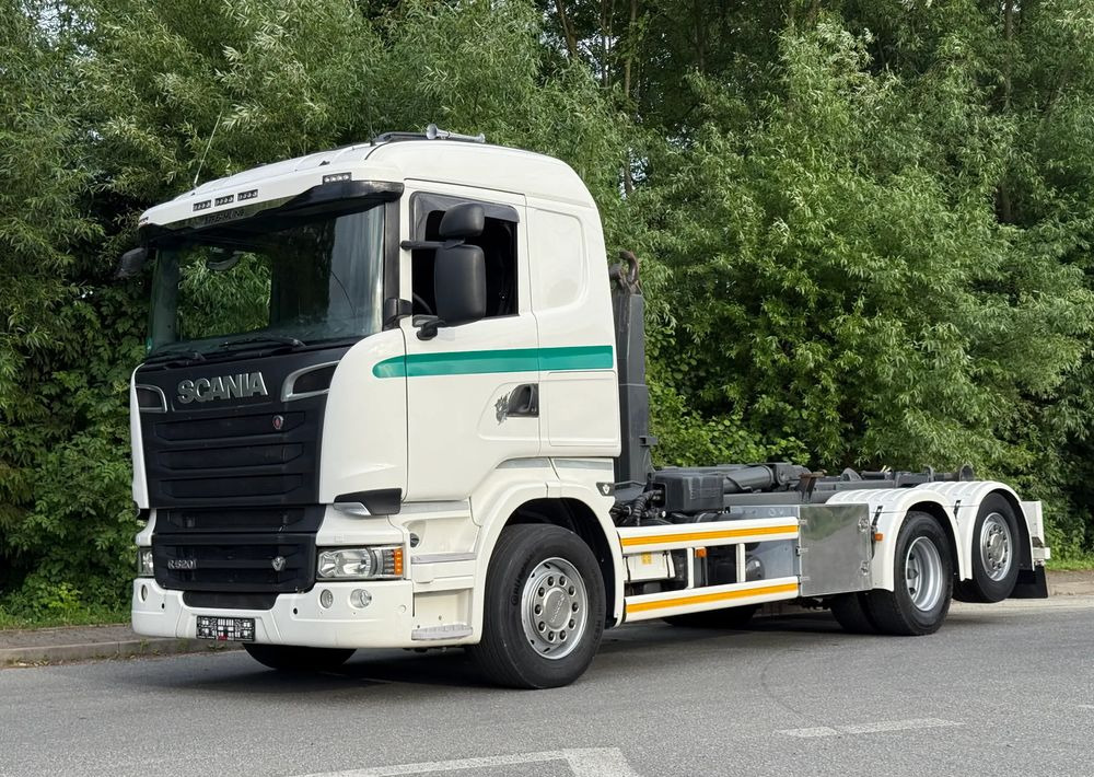 Scania * Hakowiec * Scania R520 V8 * Sprowadzona * Multilift * Bardzo Dobry Stan - Hook lift truck: picture 2 Scania * Hakowiec * Scania R520 V8 * Sprowadzona * Multilift * Bardzo Dobry Stan - Hook lift truck: picture 2