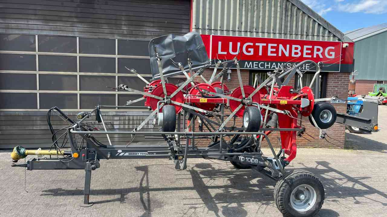 Massey Ferguson TD 1008 TRC Schudder weidebouwmachines - Tedder/ Rake: picture 1 Massey Ferguson TD 1008 TRC Schudder weidebouwmachines - Tedder/ Rake: picture 1
