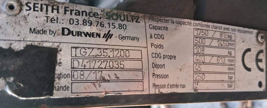 Electric forklift Mitsubishi FB 35 N: picture 15