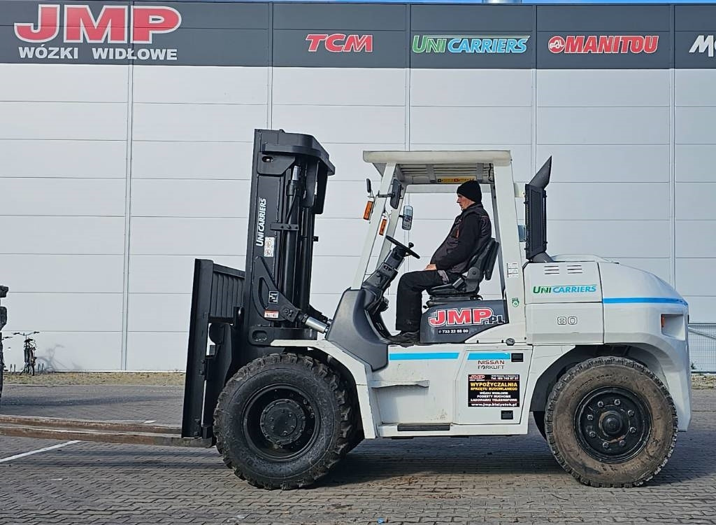 Diesel forklift UniCarriers ZX80 FD80-3 DUPLEX 3m: picture 8