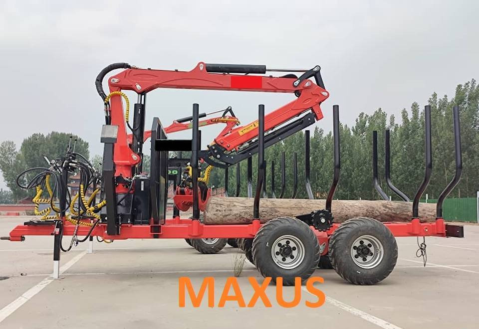NEW 10 TON Trailer with 2 TON Crane MAXUS Warranty up to 10 YEARS НОВИЙ причіп 10 ТОН Кран 2 ТОНИ MAXUS Гарантія до 10 РОКІВ NOWA przyczepa 10 TON Żuraw 2 TONY MAXUS Gwarancja do 10 LAT - Forestry trailer: picture 1 NEW 10 TON Trailer with 2 TON Crane MAXUS Warranty up to 10 YEARS НОВИЙ причіп 10 ТОН Кран 2 ТОНИ MAXUS Гарантія до 10 РОКІВ NOWA przyczepa 10 TON Żuraw 2 TONY MAXUS Gwarancja do 10 LAT - Forestry trailer: picture 1