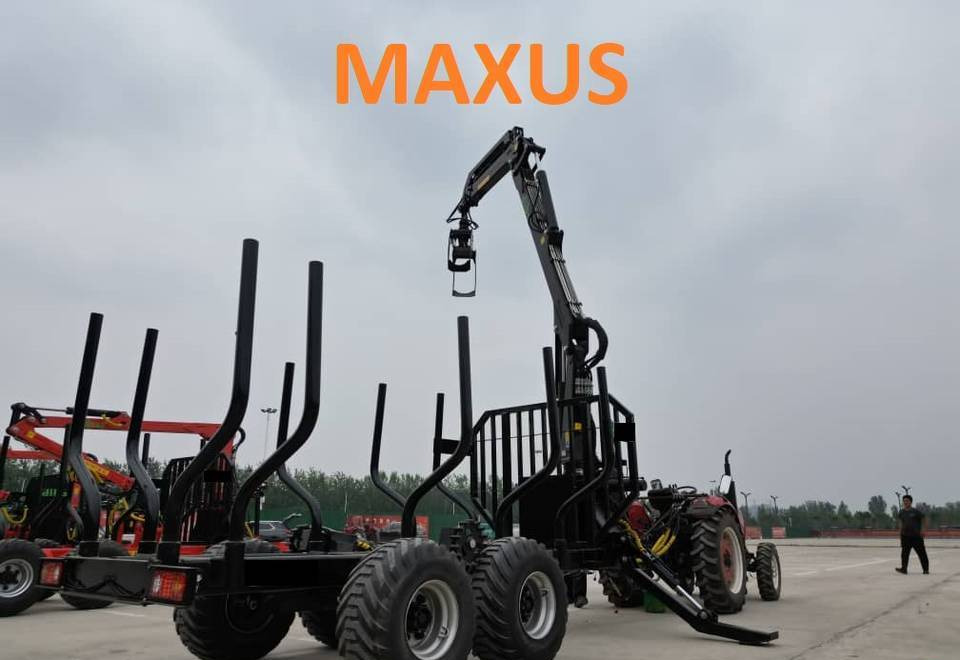 New Forestry trailer NEW MAXUS 8t Forest Trailer with 2-ton Crane Warranty up to 10 YEARS НОВА прицепа лісова 8т Журавль 2т MAXUS Гарантія до 10 РОКІВ NOWA przyczepa leśna 8t Żuraw 2t MAXUS Gwarancja do 10 LAT: picture 6