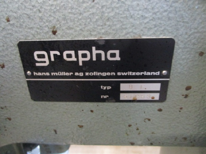 Printing machinery HANS MÜLLER B1: picture 6
