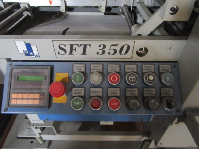 HEFT- UND FALZEINHEIT MIT FRONTSCHNITT MKW SFT 350 - Printing machinery: picture 2 HEFT- UND FALZEINHEIT MIT FRONTSCHNITT MKW SFT 350 - Printing machinery: picture 2