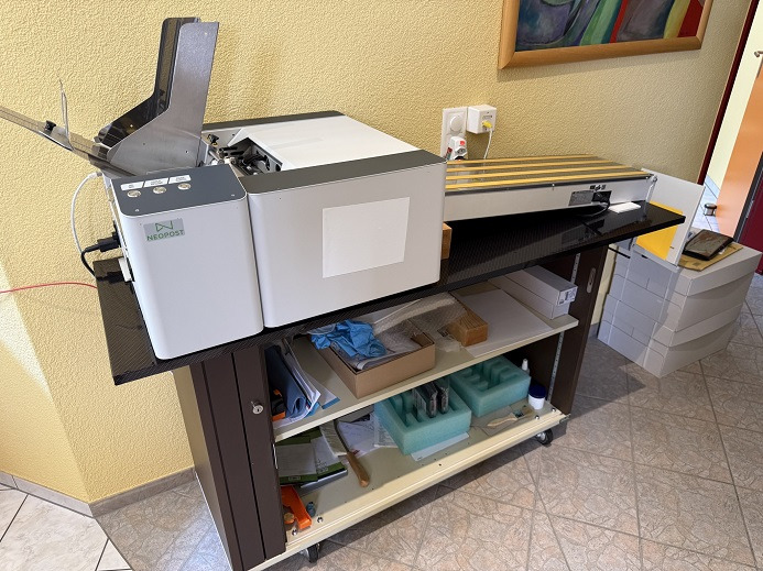 KUVERTIERMASCHINE NEOPOST AS 970 C - Printing machinery: picture 1 KUVERTIERMASCHINE NEOPOST AS 970 C - Printing machinery: picture 1