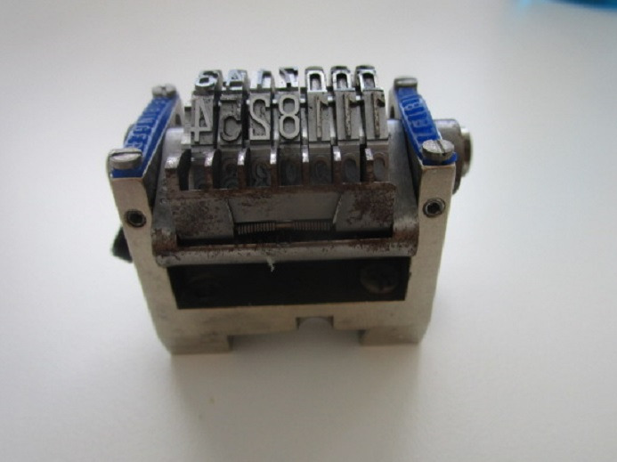 1xNUMMERATOREN GERADE, VORWÄRTS, GROSS - Spare parts for Printing machinery: picture 2 1xNUMMERATOREN GERADE, VORWÄRTS, GROSS - Spare parts for Printing machinery: picture 2