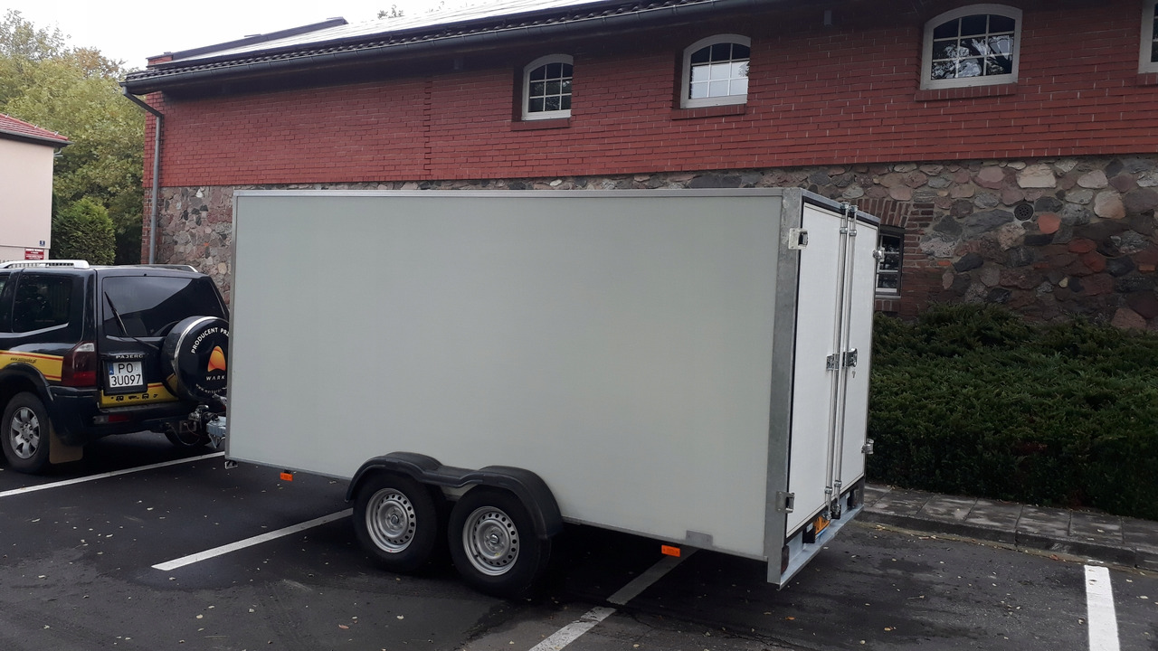 PRZYCZEPA KONTENER CARGO PAKA FURGON BOX 400 x 200 / CARGO CONTAINER TRAILER VAN BOX 400 x 200 - Closed box trailer: picture 2 PRZYCZEPA KONTENER CARGO PAKA FURGON BOX 400 x 200 / CARGO CONTAINER TRAILER VAN BOX 400 x 200 - Closed box trailer: picture 2